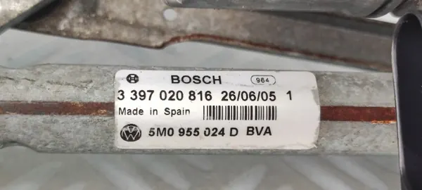 OEM 5M0955120A 5M0955024D Etu-oikea pyyhkimen mekanismi image 6