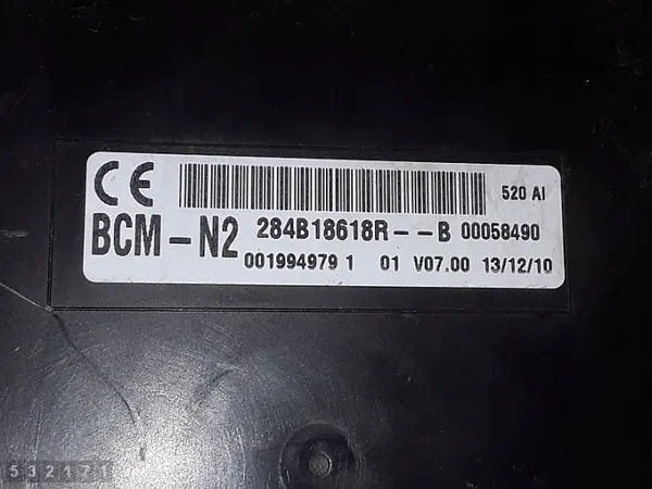 2011 Opel Movano A ECU 2300 Diesel 284B18618R image 3