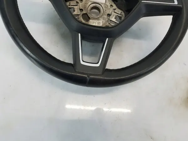OEM KIEROWNICA SKÓRA SKODA ROOMSTER LIFT Nahkaohjauspyörä image 4