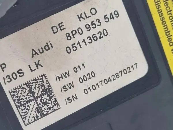 Lenkpositionssensor OEM 8P0953549 für Audi A3 image 9