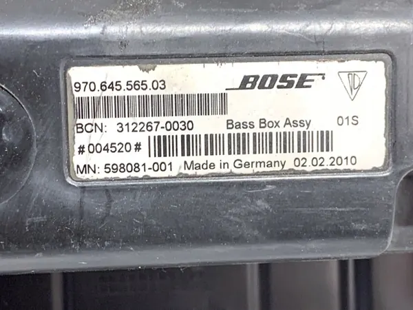 Caisson de basse OEM 97064556503 Porsche Panamera 09-17 image 5
