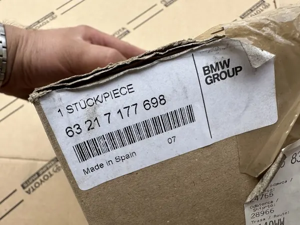 BMW 5 TOURING E61 Bakre Höger Lampa 63217177698 image 3