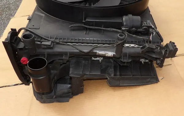 Compleet radiateur ventilator set Mercedes W246 W176 W117 image 6