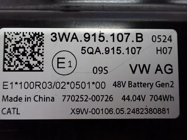 Batterie 48V OEM 3WA915107B pour Skoda Octavia IV image 7