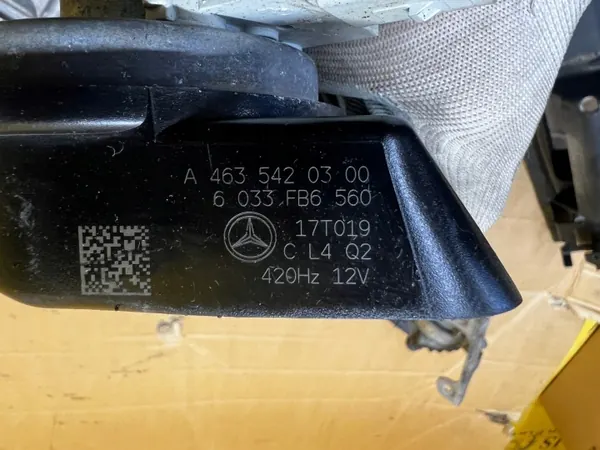 Klaxon gauche OEM A4635420300 pour Mercedes G W463 image 3