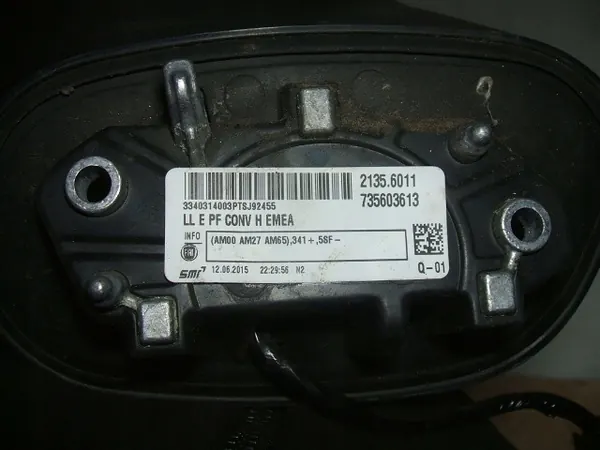 Oikea Peili FIAT 500X 11 Nastaa 735603596 image 7