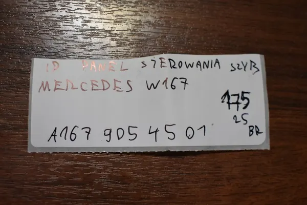 Raam Bedieningspaneel Mercedes W167 image 6