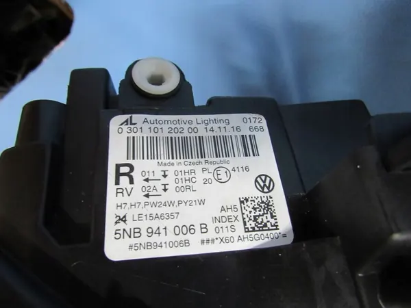 Farol Direito VW Tiguan 5NB H7 Europeu image 7
