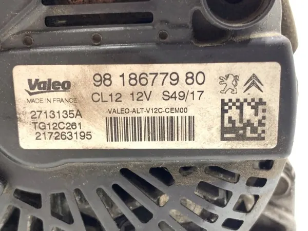Lichtmaschine Citroen C3 III 1.2 110PS OEM LORK-2140-1000019200 image 5
