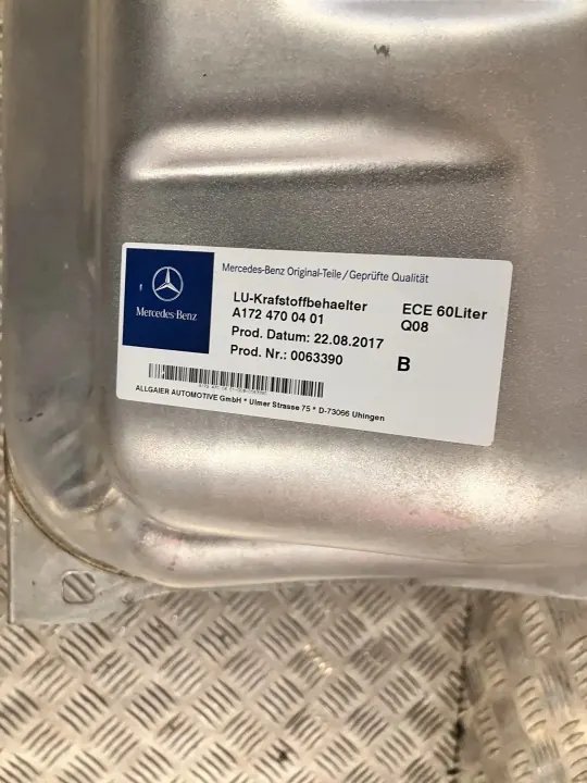 Bränsletank OEM A1724700401 Mercedes SLK/SLC image 3