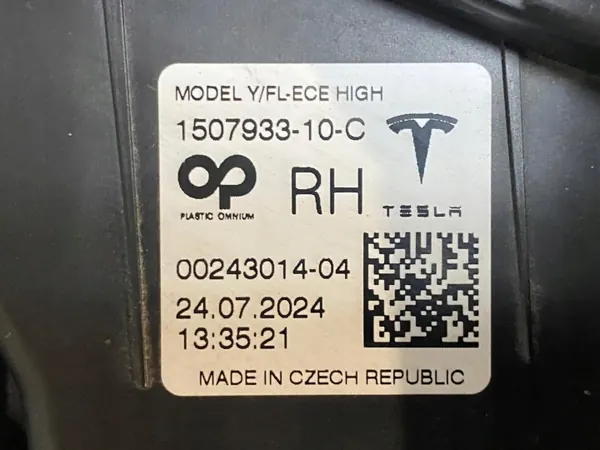 Tesla Model 3/Y DRL LED direito OEM 1507933-10-C image 10