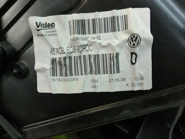 OEM 1K1820003 Chauffage pour VW EOS 06-10, Golf, Leon image 4