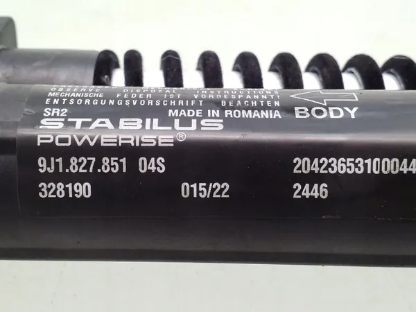 Actuador de maletero Porsche Taycan 4S OEM 9j1827851 image 4