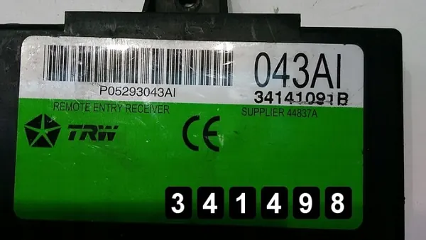 ECU Chrysler PT Cruiser usado OEM AM-341498 image 4