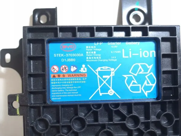 STEK-3703030A P1JBB0 BYD Batterie de démarrage 13Ah image 3