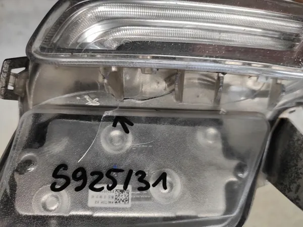 VOLVO XC60 LIFT 13- HALOGEN LED DRL DIREITO FRONTAL 31353288 image 3