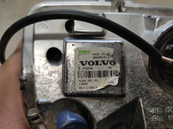 VOLVO XC60 LIFT 13- HALOGEN LED DRL DIREITO FRONTAL 31353288 image 5