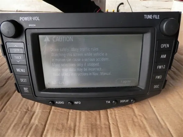 OEM 86120-42241EX Radio Navigatie voor Toyota RAV4 III image 2