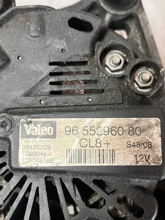 Vaihtovirtageneraattori Peugeot Citroen 9655296080 image 6