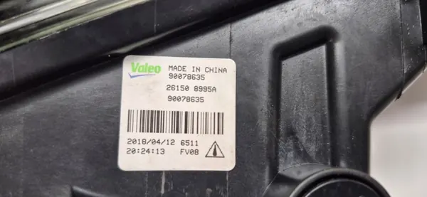 Halogeenkoplamp Rechts Voor OEM 90078635 Nissan Qashqai image 4