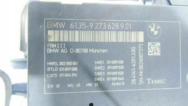 Scheinwerfermodul BMW 5er F10 F11 OEM 9273628 image 6