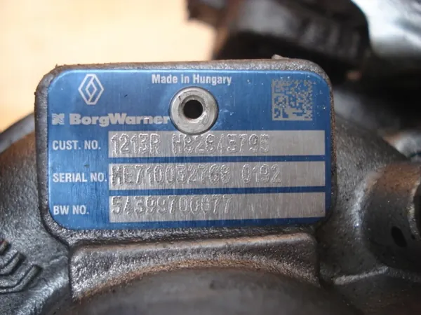 Turbocompresor H82843795 Renault Scenic III Nissan 1.4 TCE image 4