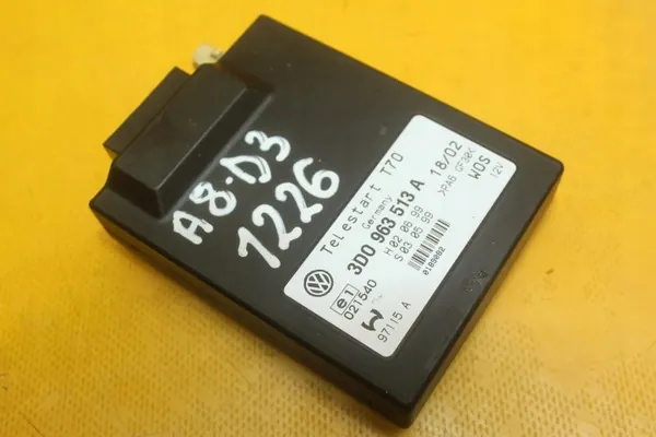 Módulo de controlo Webasto OEM 3D0963513A para Audi VW image 2