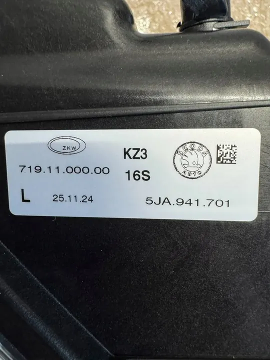 Farol Halógeno Esquerdo Skoda Rapid 12-15 5JA941701A OEM image 4