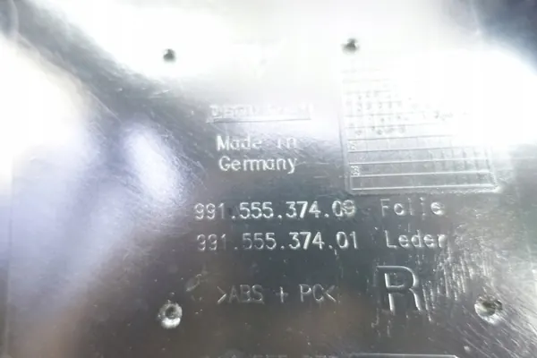 Porsche 991 GT3 Oikea Sivuseinäverhoilu OEM 99155537409 image 7