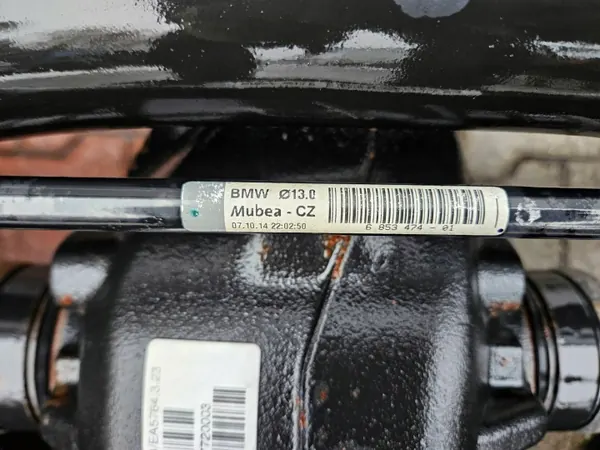 Eixo Traseiro BMW 3 F31 OEM 7599475 image 8