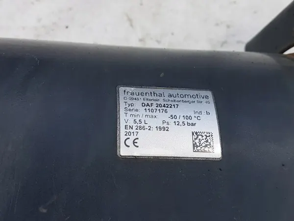 Tanque de ar 2042217 para DAF XF 106 - Peça OEM image 4
