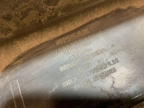 OEM 768535SA0A Vänster tröskelskydd Nissan 2018 image 4