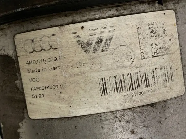 Audi SQ7 Vorderer Luftfederdämpfer OEM 4M0616039F image 9