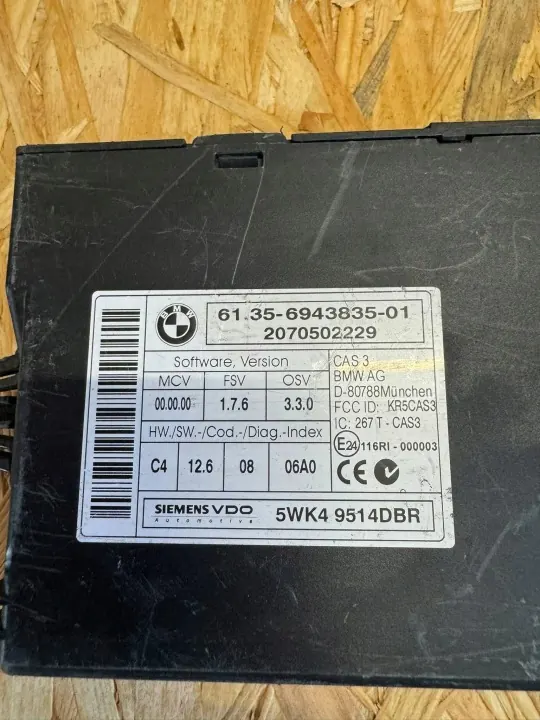 Module Confort BMW OEM 6943835 pour Série 5 E60 image 4