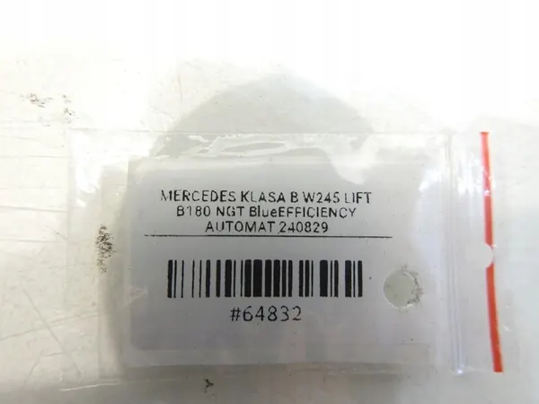 Tuyau de ventilation CNG Mercedes W245 B180 1.7 A1694700165 image 4