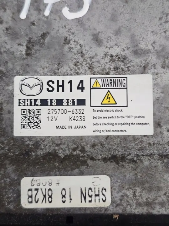 2015 Mazda 6 ECU 2.2 TD SH1418881 image 3