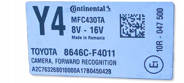 Toyota C-HR Frontkamera OEM 8646CF4011 - Gebraucht image 5
