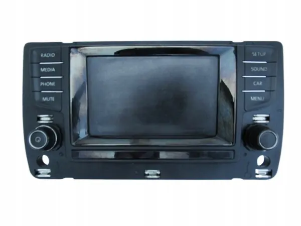 Écran radio Volkswagen OE 5G0919605 d'occasion image 2