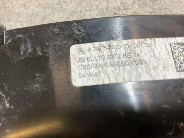 Sensor ABS A2475400000 Dianteiro Direito Mercedes-Benz image 3