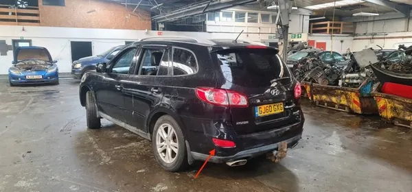 Vänster Bakre Dimljus Hyundai Santa Fe 2 CM 2010 image 6