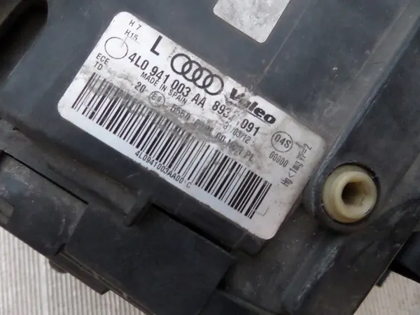 Farol Esquerdo Audi Q7 -09 H7 H15 image 4