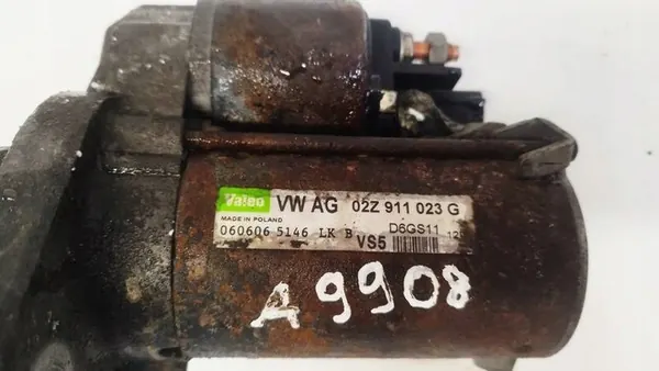 Motor de arranque Volkswagen Passat 2006 2.0L 02Z911023G image 3
