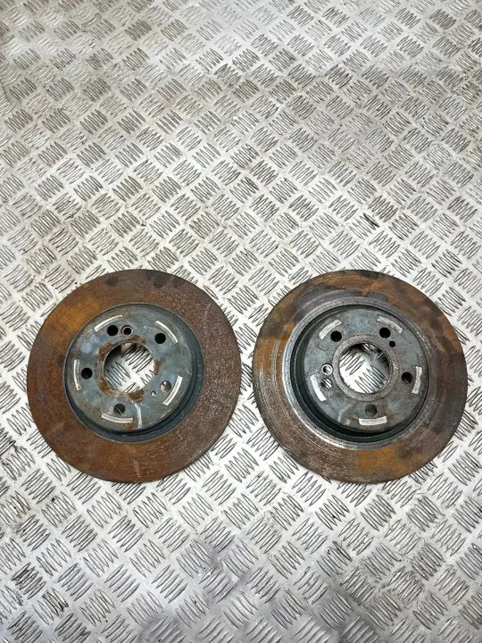 Juego de discos de freno traseros OEM 129423051264 Mercedes image 2