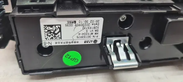 MG HS 21- AC-kontrollpanel OEM 30153975 image 3
