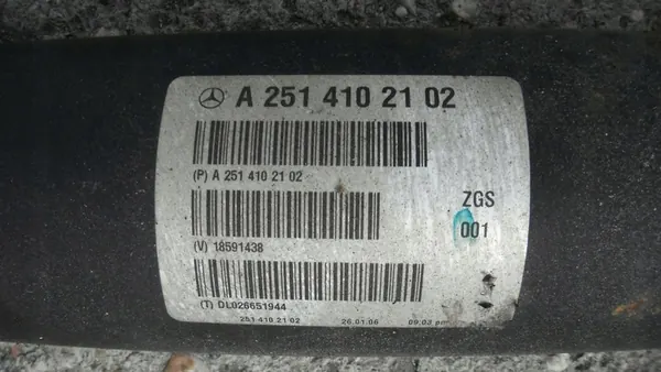 MERCEDES R W251 Bakre Drivaxel Lång A2514102102 image 5