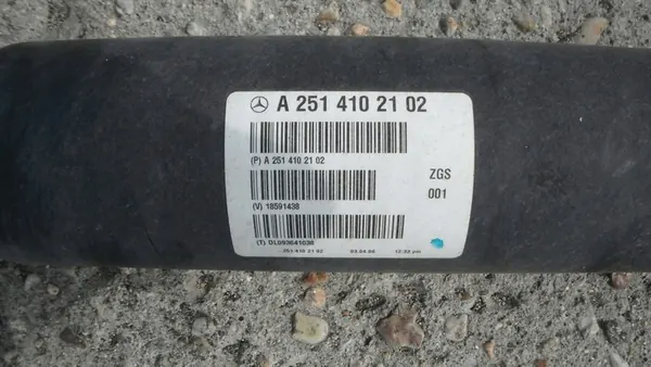 MERCEDES R W251 Bakre Drivaxel Lång A2514102102 image 9