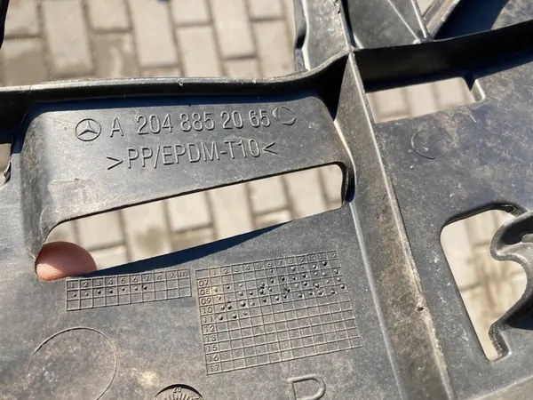 Deslizamento de para-choque dianteiro direito Mercedes GLK X204 A2048852065 image 4