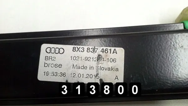 Régulateur de vitre Audi A1 OEM AM-313800 Occasion image 4