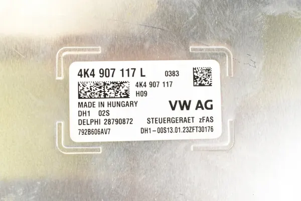 OEM 4K4907117L Etukameran ohjausmoduuli Audi image 3