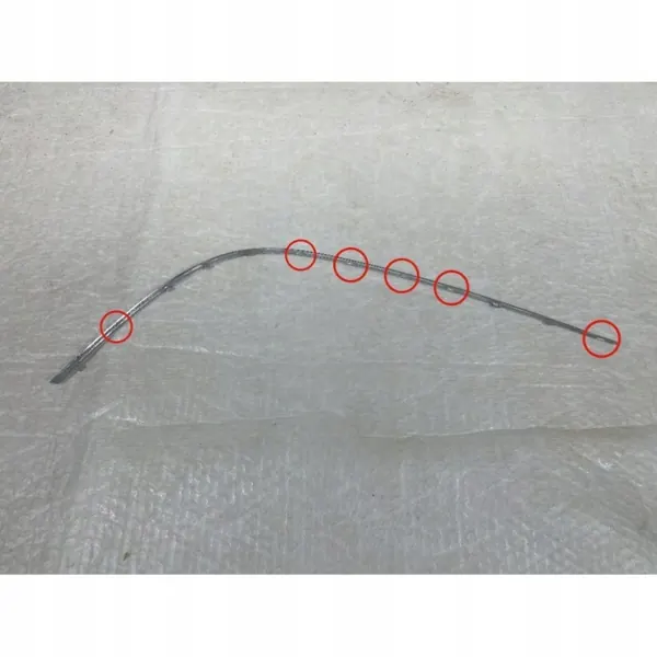 OEM A2098850621 Rechte Heckstoßstange Chromleiste image 3